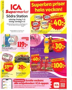 ICA Supermarket - Stockholm - Förhandsvisning av reklamblad från butik ICA Supermarket aktuell från 26.01.2026