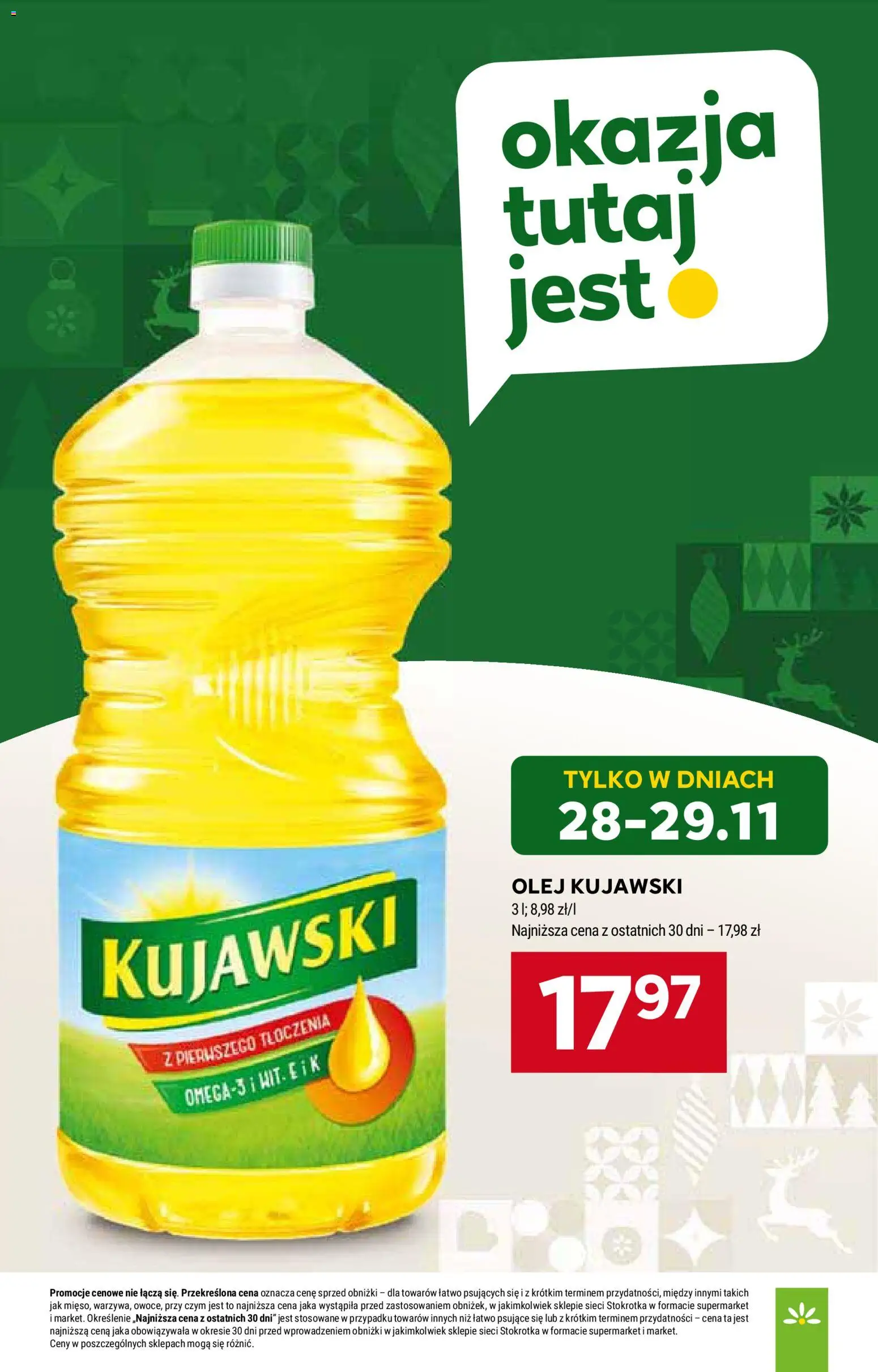 Stokrotka Black Friday od 27.11.2025 | Strona: 9 | Produkty: Stokrotka, Olej kujawski, Olej