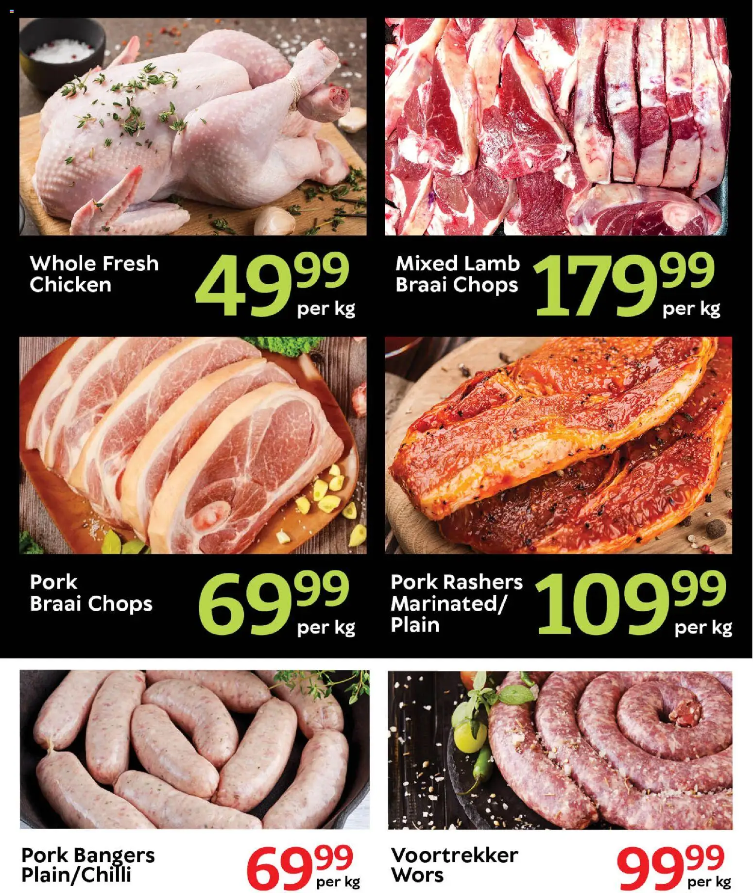 New Oxford Freshmarket catalogue – valid from 06.01.2026 | Page: 3 | Products: Chicken, Pork