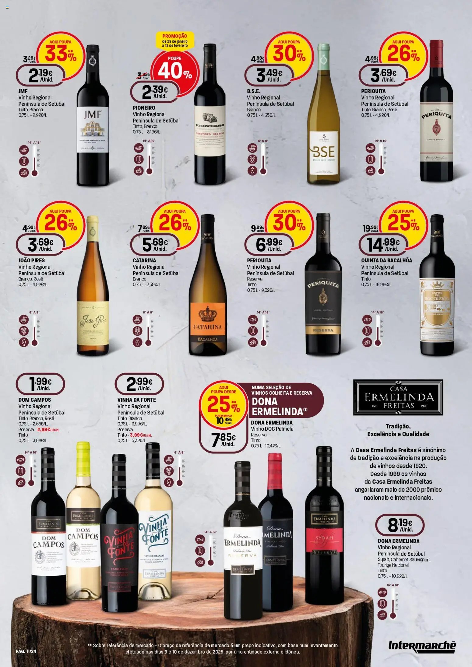 Intermarché - Queijos, Vinhos e Enchidos Contact │ válido de 29.01.2026 | Página: 11 | Produtos: Base, Vinho