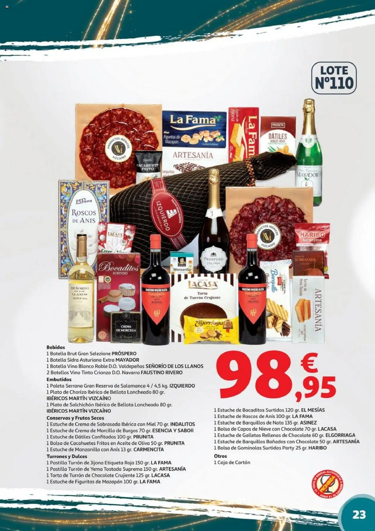 Alcampo - Valencia y Castellón │ válido desde el 06.11.2025 | Página: 23 | Productos: Crema, Aceite de oliva, Caja, Loncheado
