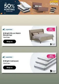 Beter Bed - Black Friday kennisgeving - Voorbeeld van een folder van Beter Bed, geldig van 09.10.2025 | Pagina: 2 | Producten: Bed