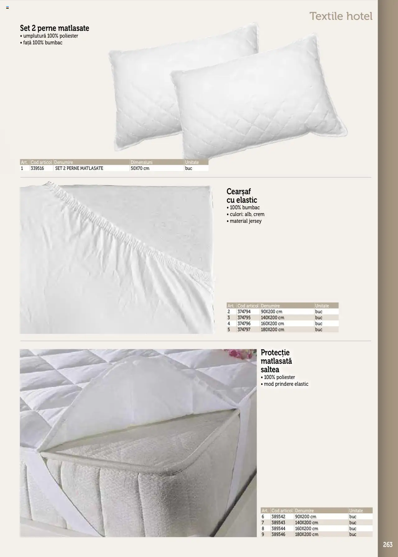 Noul catalog Metro – valabil de la 17.09.2025 | Pagină: 263 | Produse: Saltea