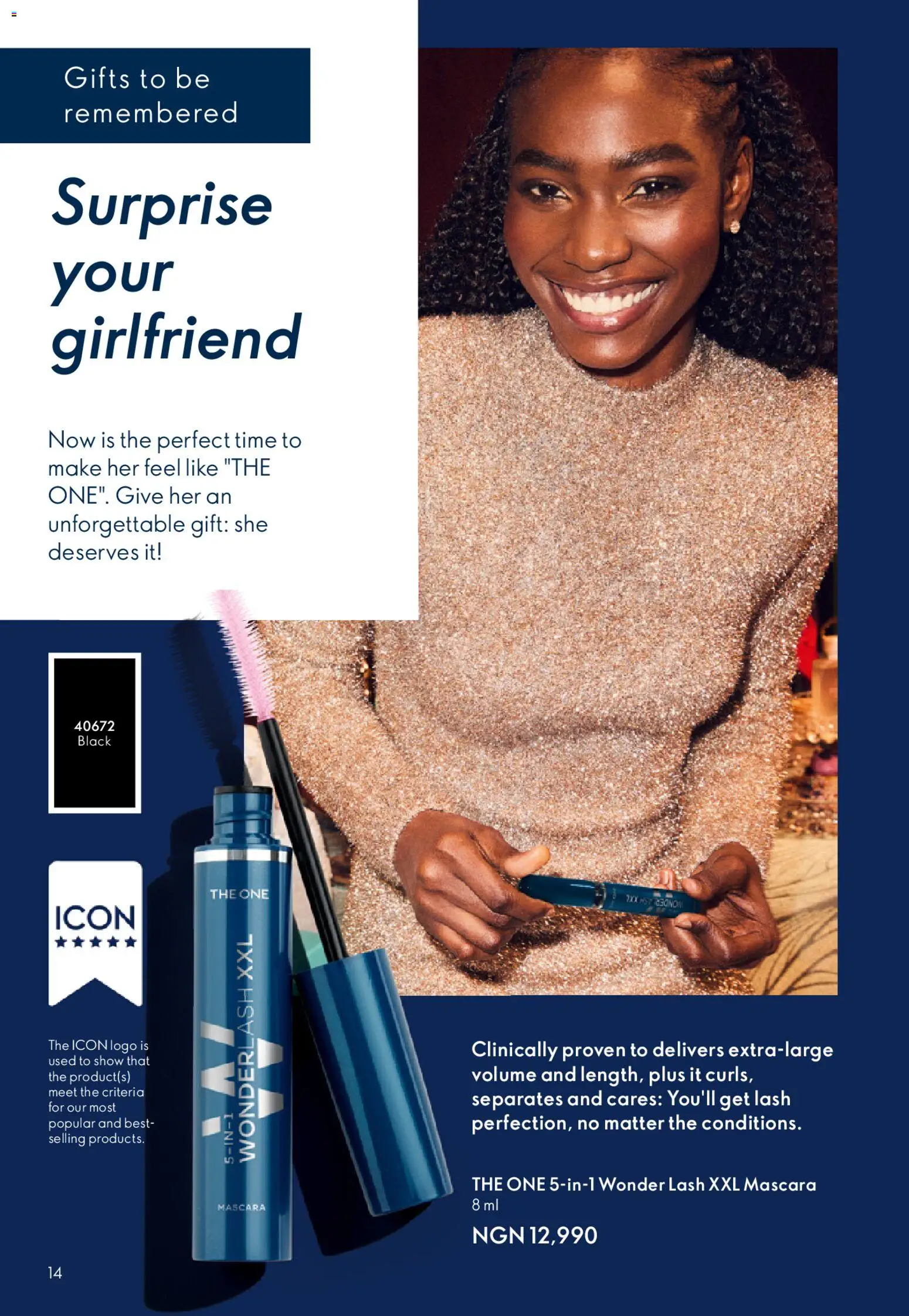 Oriflame - Catalogue 12/2025 valid from 01.12.2025 | Page: 14 | Products: Mascara