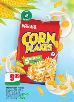 Pogląd oferty "Płatki Corn Flakes, 2 rodzaje, 450 - 600 g" - ważna od 12.11.2025 | Strona: 15