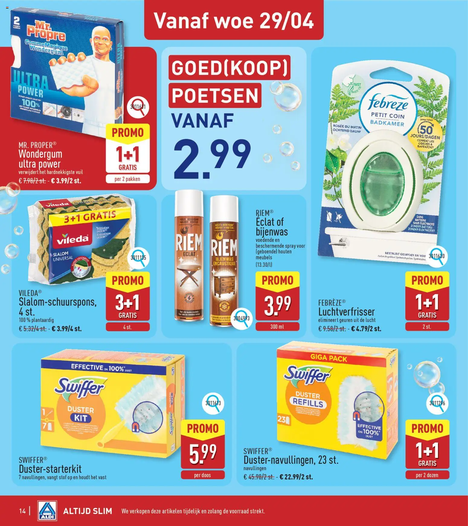 {H1} | Pagina: 14 | Producten: Geuren, Riem, Luchtverfrisser