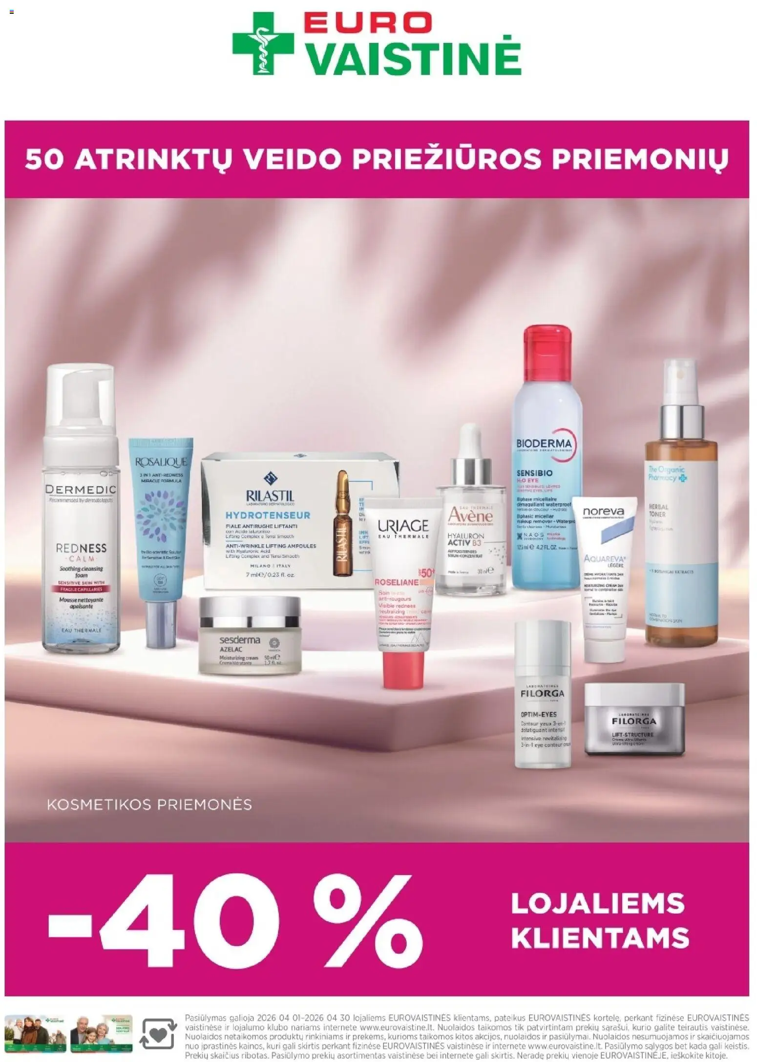 EUROVAISTINĖ akcijos nuo 31.03.2026 | Puslapis: 40