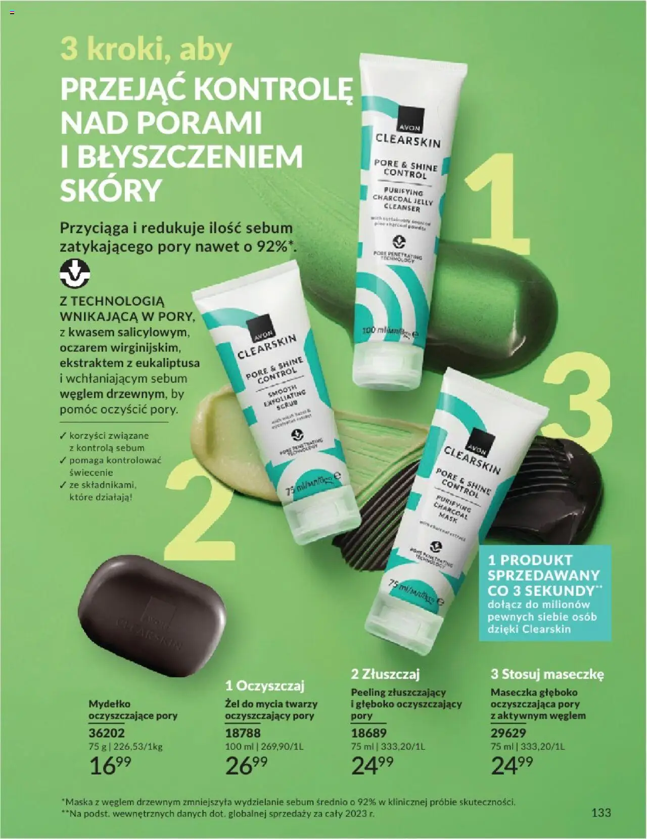 Avon Katalog 07 2025 od 01.07.2025 | Strona: 133 | Produkty: Peeling