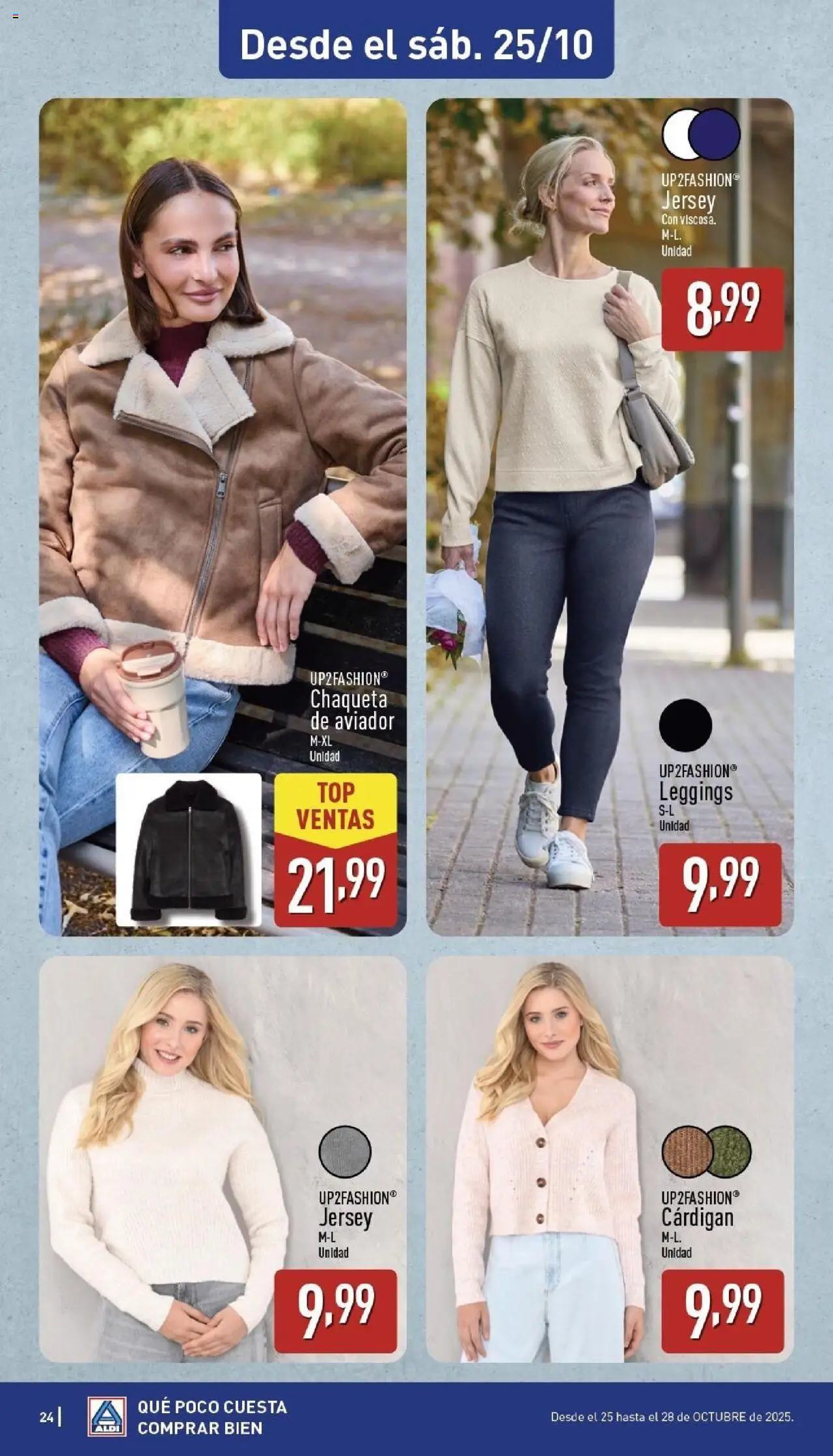 Aldi folleto Baleares │ válido desde el 20.10.2025 | Página: 24 | Productos: Chaqueta