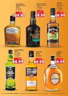 Náhled letáku Kaufland Polsko leták - Barek od 16.04.2026 | Strana: 13 | Produkty: Whiskey, Gentleman Jack, Whisky, Apple