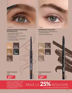 Noul catalog Avon – valabil de la 01.09.2025 | Pagină: 77 | Produse: Creion de sprâncene, Apă