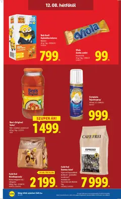 Ben's Original Szósz, Édes-savanyú, ananásszal, 675 g - amely érvényes a következő dátumtól: 04.12.2025 | Oldal: 58