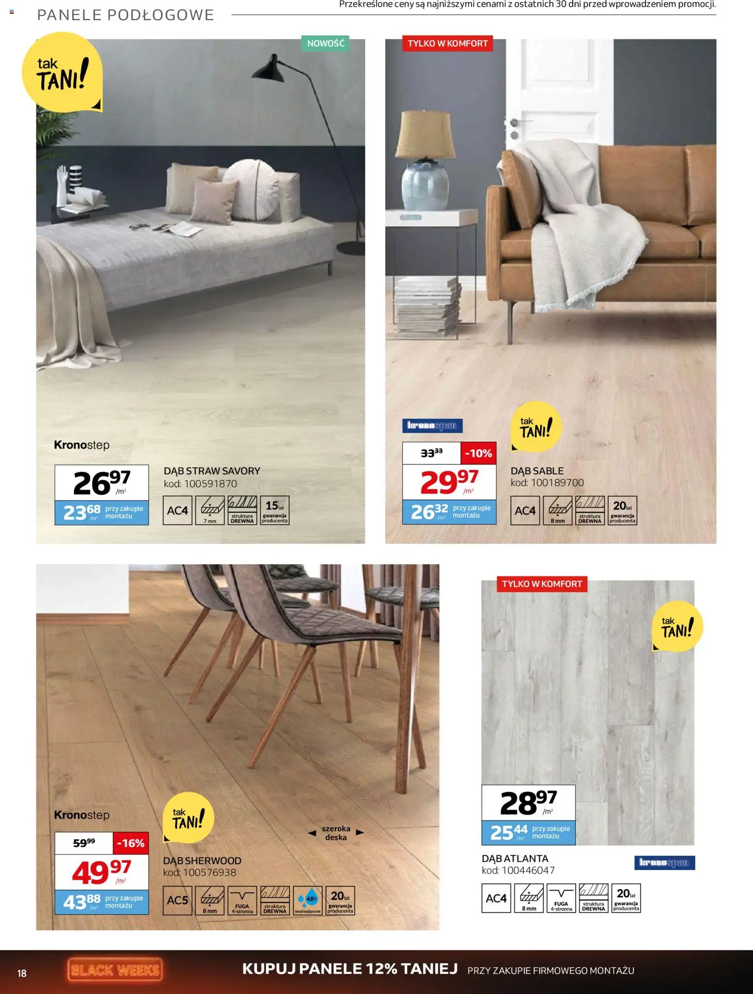 Komfort Black Friday od 29.10.2025 | Strona: 18