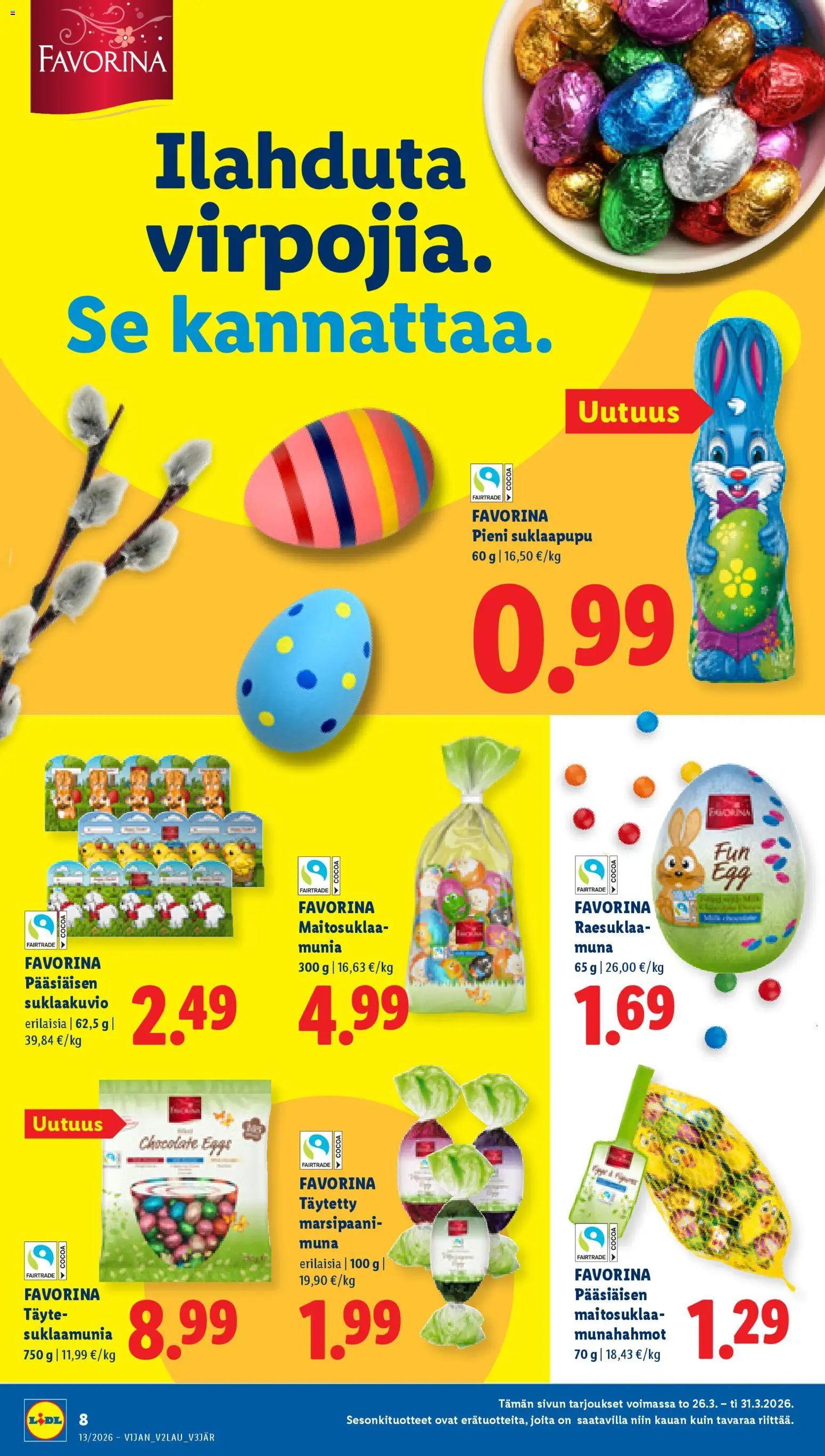 Lidl tarjoukset - Rovaniemi – voimassa 26.03.2026 alkaen | Sivu: 8