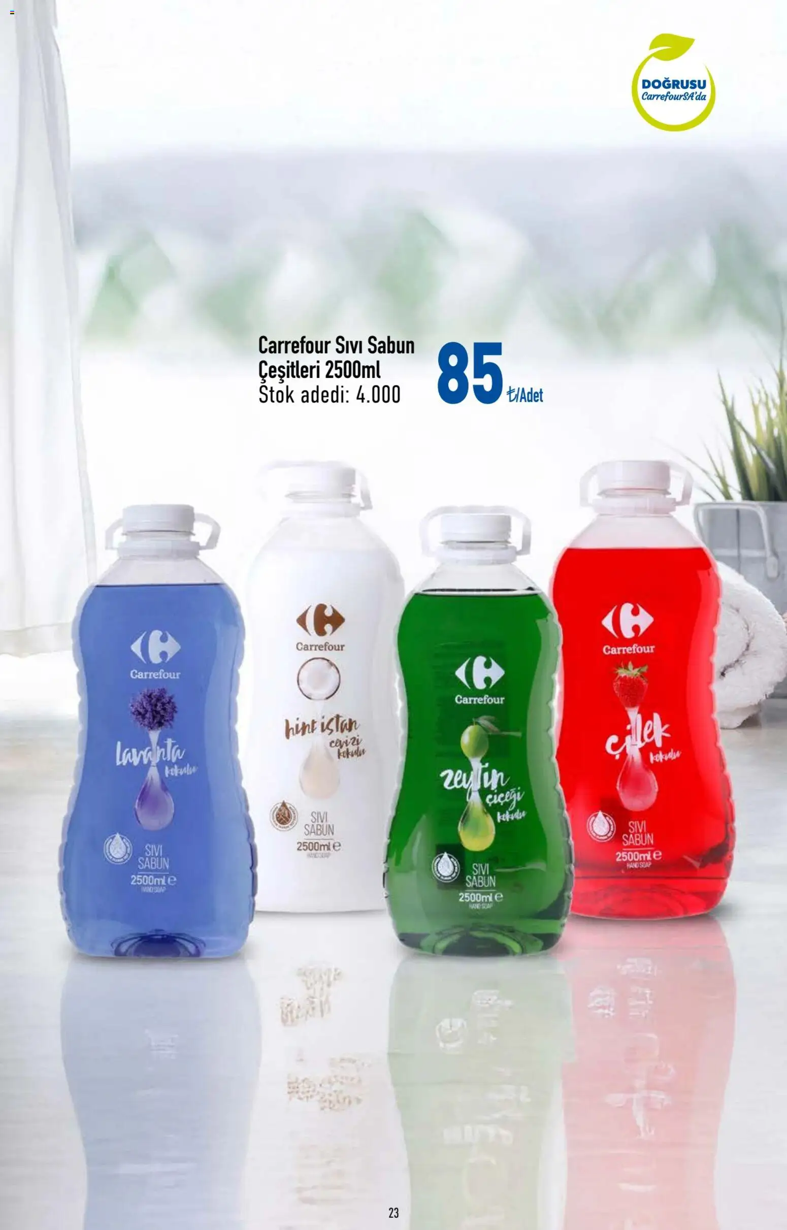 CarrefourSA Katalog - 05.01.2026 tarihinden itibaren geçerlidir | Sayfa: 24 | Ürünler: Sabun, Çilek, Zeytin