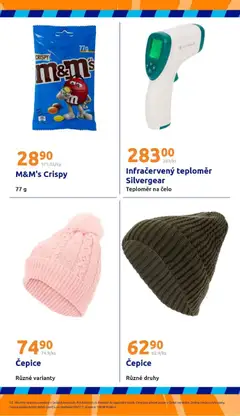 Náhled letáku Action leták od 14.01.2026 | Strana: 31 | Produkty: Čepice, Teploměr, Infračervený teploměr