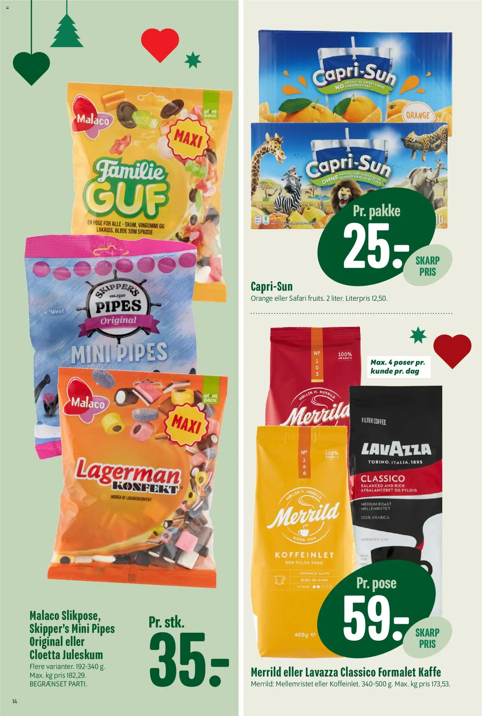 Min Købmand tilbudsavis – gyldig fra 05.12.2025 | Side: 19 | Produkter: Kaffe, Vingummi, Søm