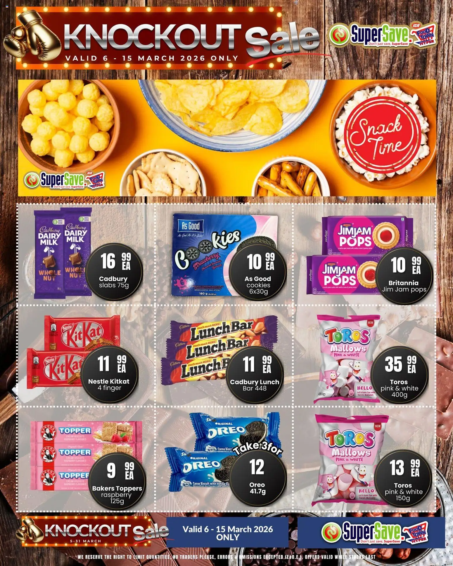 New Super Save catalogue – valid from 06.03.2026 | Page: 42 | Products: Jam, Milk, Cream, Cookies