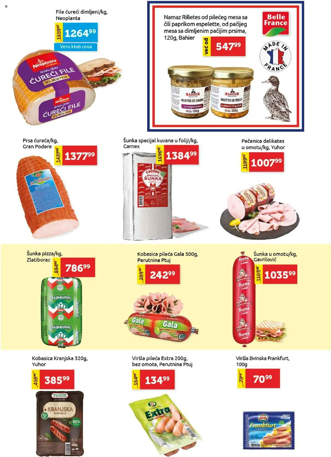 SuperVERO katalog - važi od 16.10.2025 | Strana: 5 | Proizvode: Perutnina Ptuj, Šunka, Pizza šunka, Pečenica