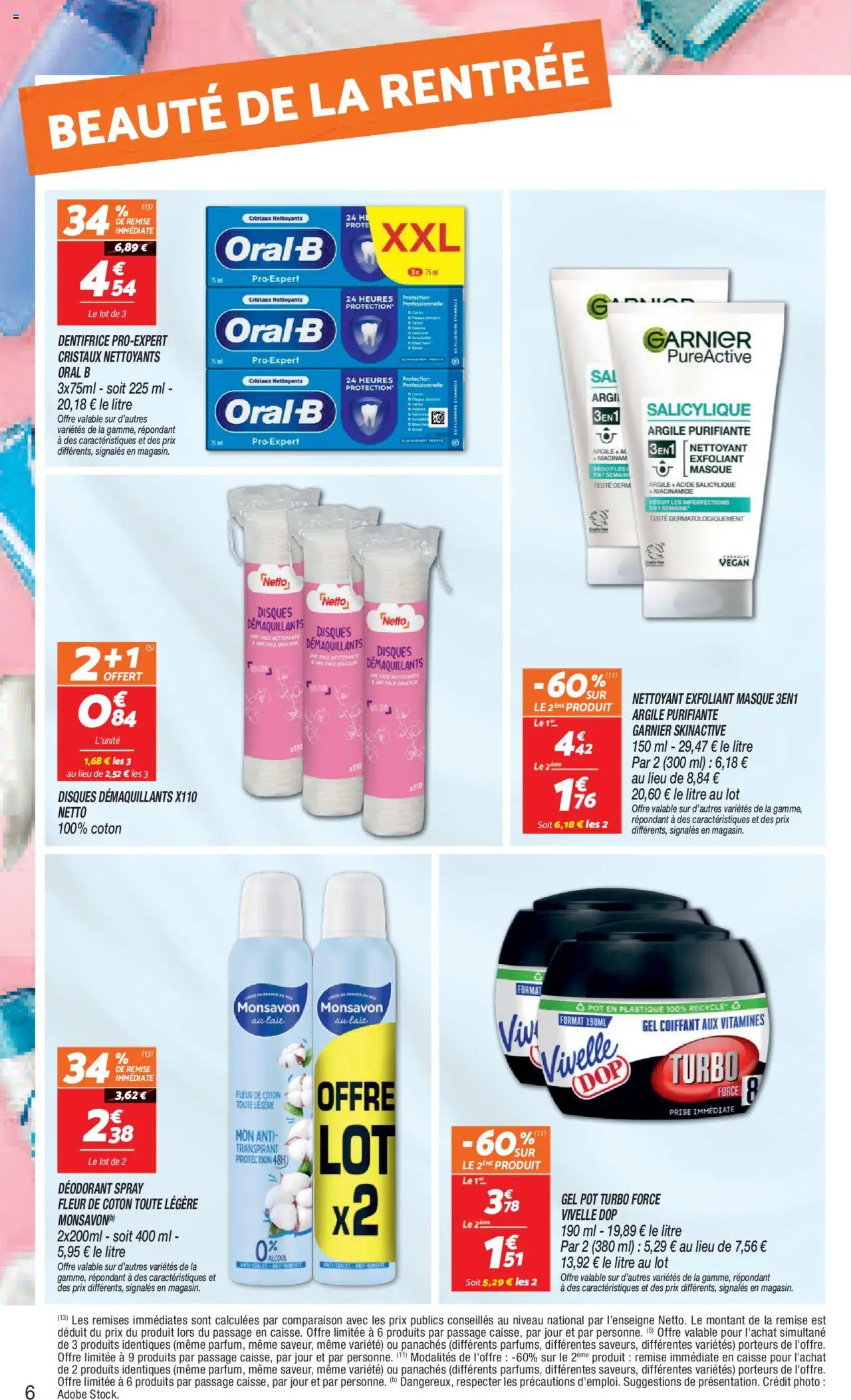  | Page: 6 | Produits: Exfoliant, Argile, Dentifrice, Lait