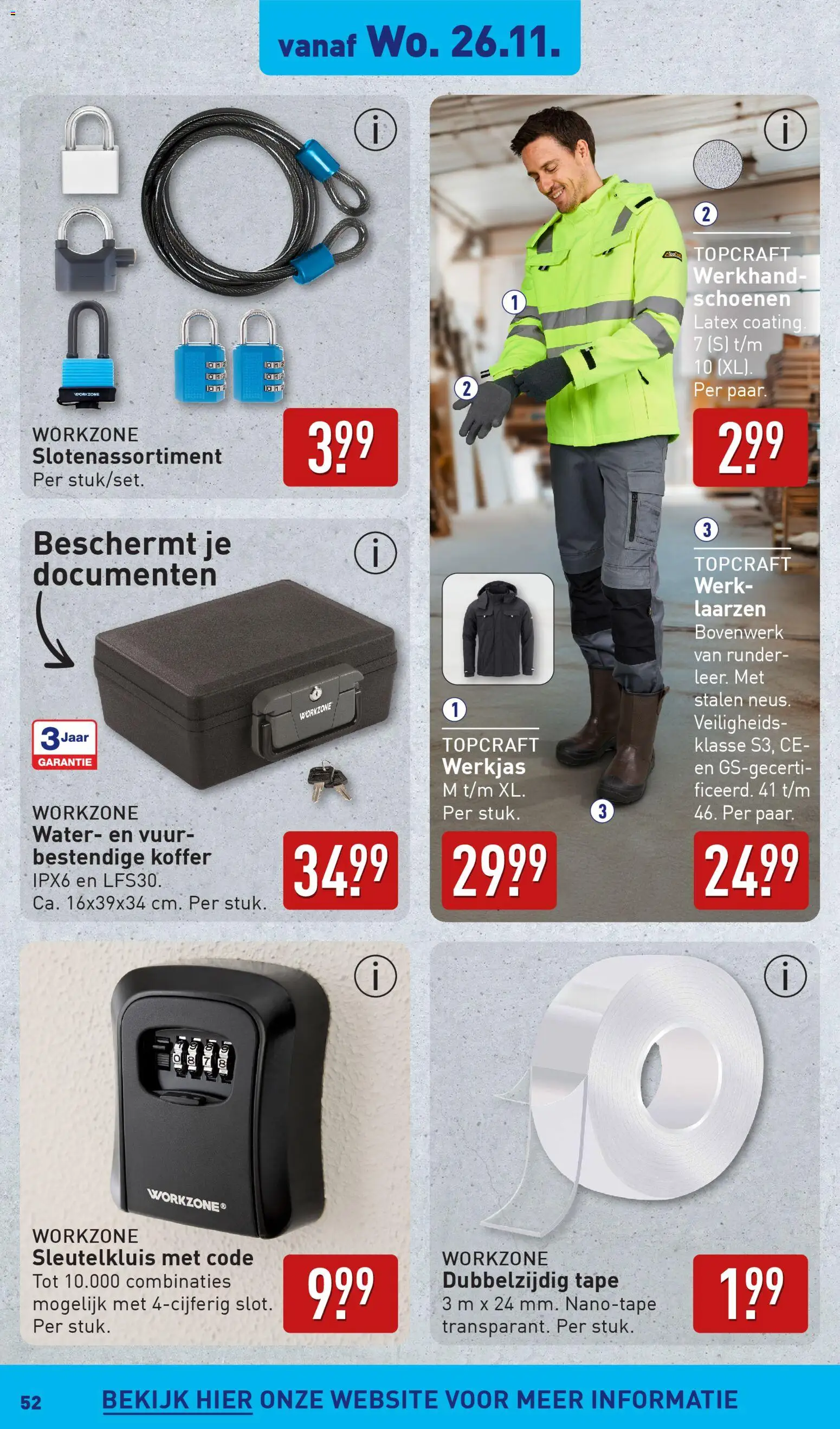 {H1} | Pagina: 52 | Producten: Schoenen, Laarzen, Koffer, Tape