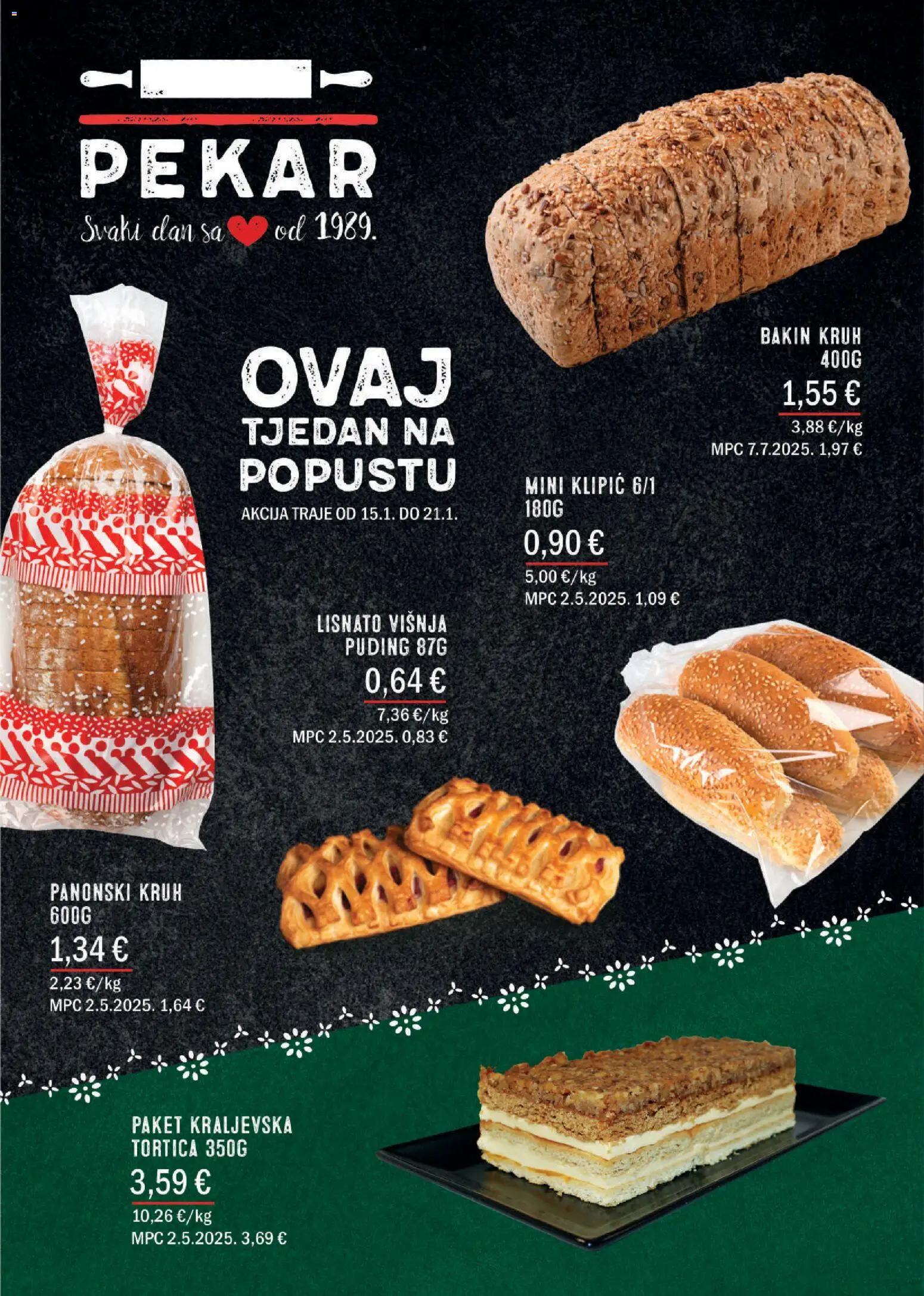 Boso katalog | vrijedi od 15.01.2026 | Stranica: 2 | Proizvodi: Kruh, Puding