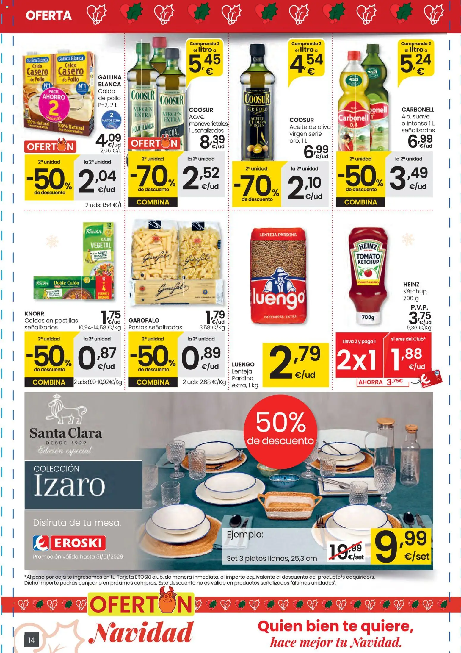 Eroski -  City Busot │ válido desde el 27.11.2025 | Página: 14 | Productos: Aceite, Té, Aceite de oliva, Caja