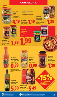 Lidl katalog akcije – veljaven od 23.04.2026 | Stran: 65 | Izdelki: Oljčno olje, Olje, Pivo, Omaka