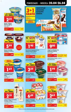 Pogląd oferty "Jogurt probiotyczny Actimel, 6x100 g, różne rodzaje" - ważna od 20.04.2026 | Strona: 63