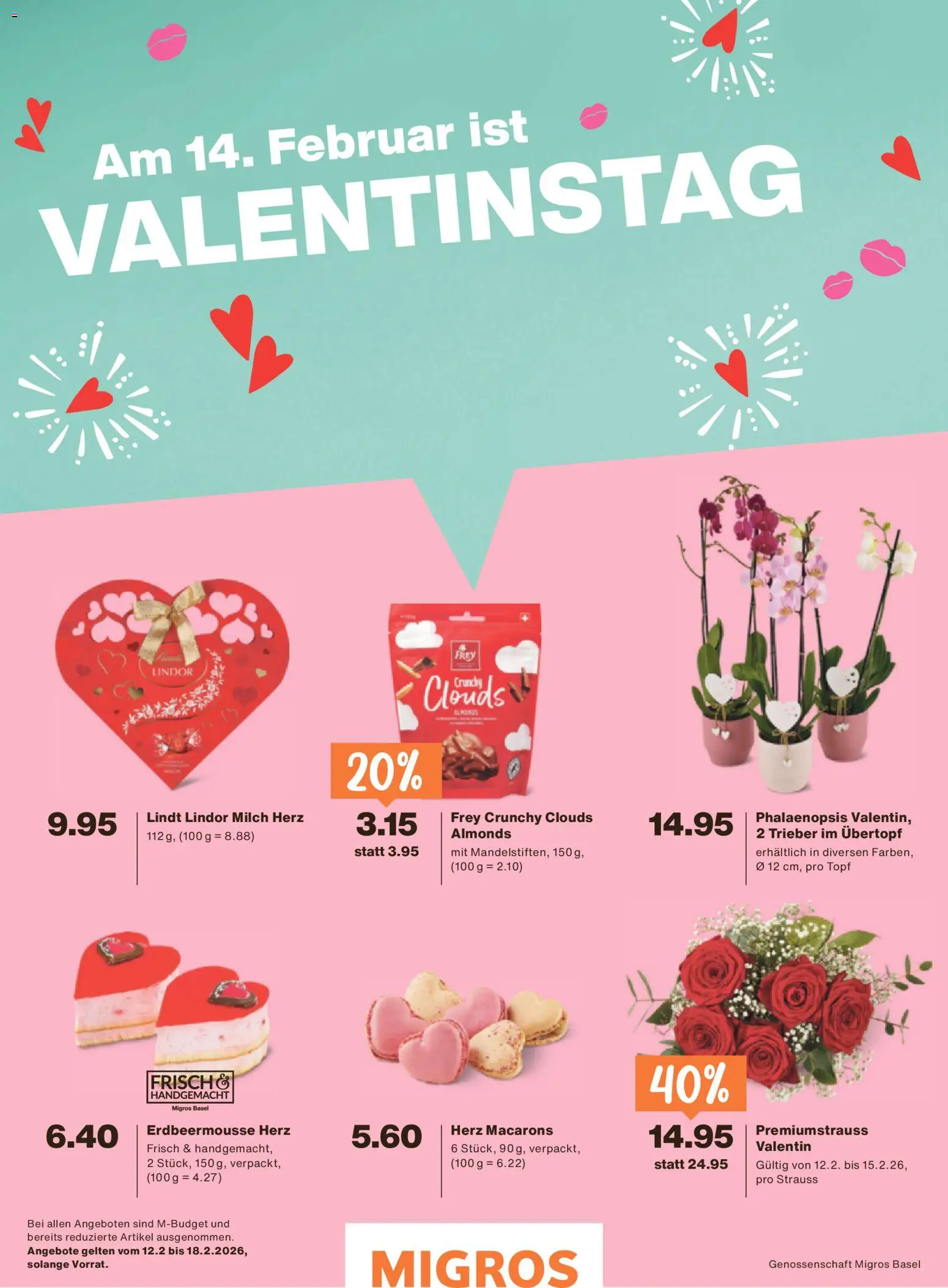 Migros Magazin – gültig ab 11.02.2026 | Seite: 34 | Produkte: Milch