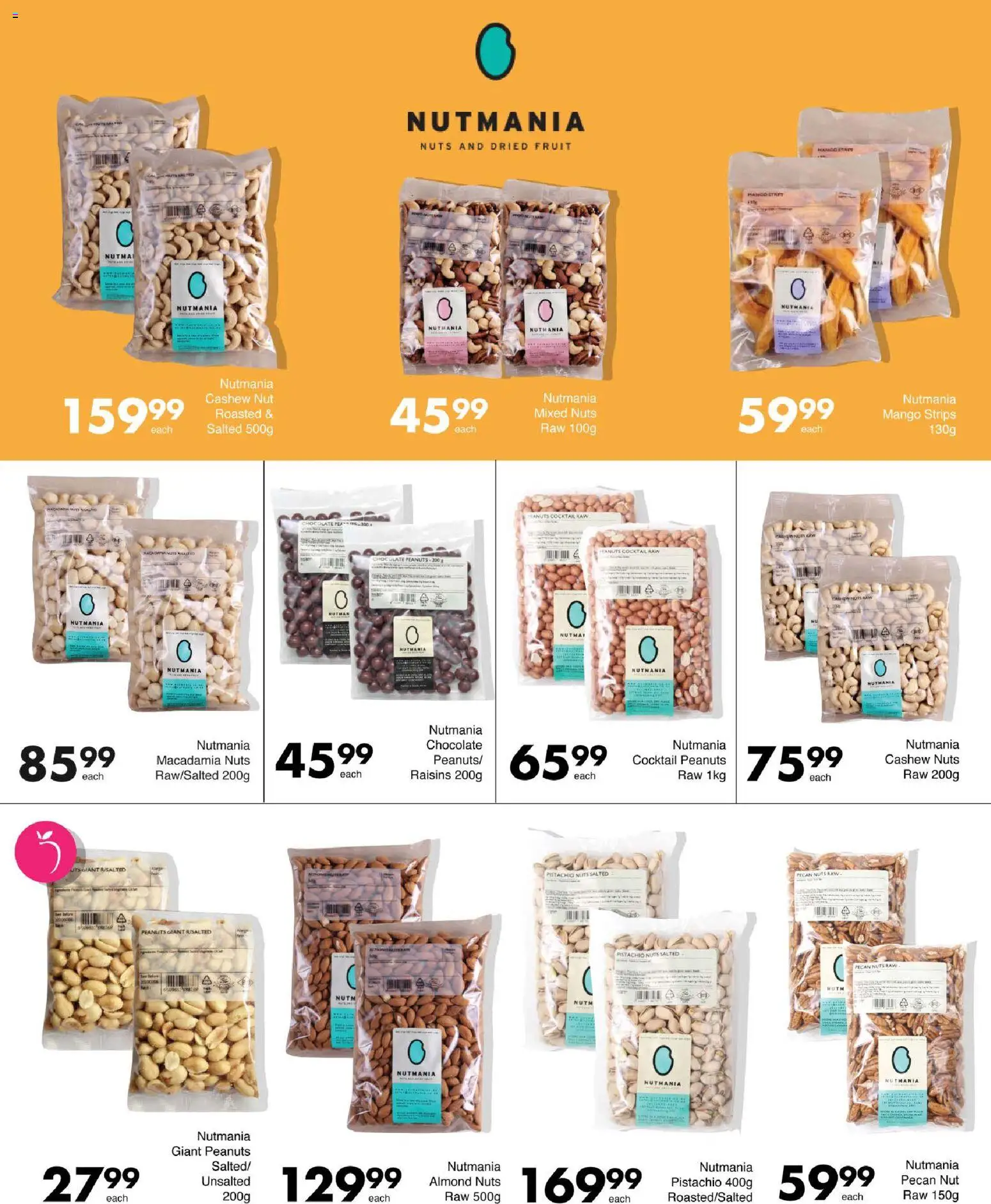 New Save catalogue – valid from 25.03.2026 | Page: 41 | Products: Chocolate, Nuts, Peanuts, Mango