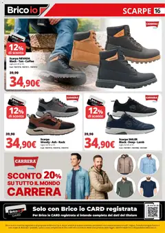 Anteprima del volantino Volantino Brico io	 valido a partire dal 22.01.2026 | Pagina: 16 | Prodotti: Scarpe, Jeans