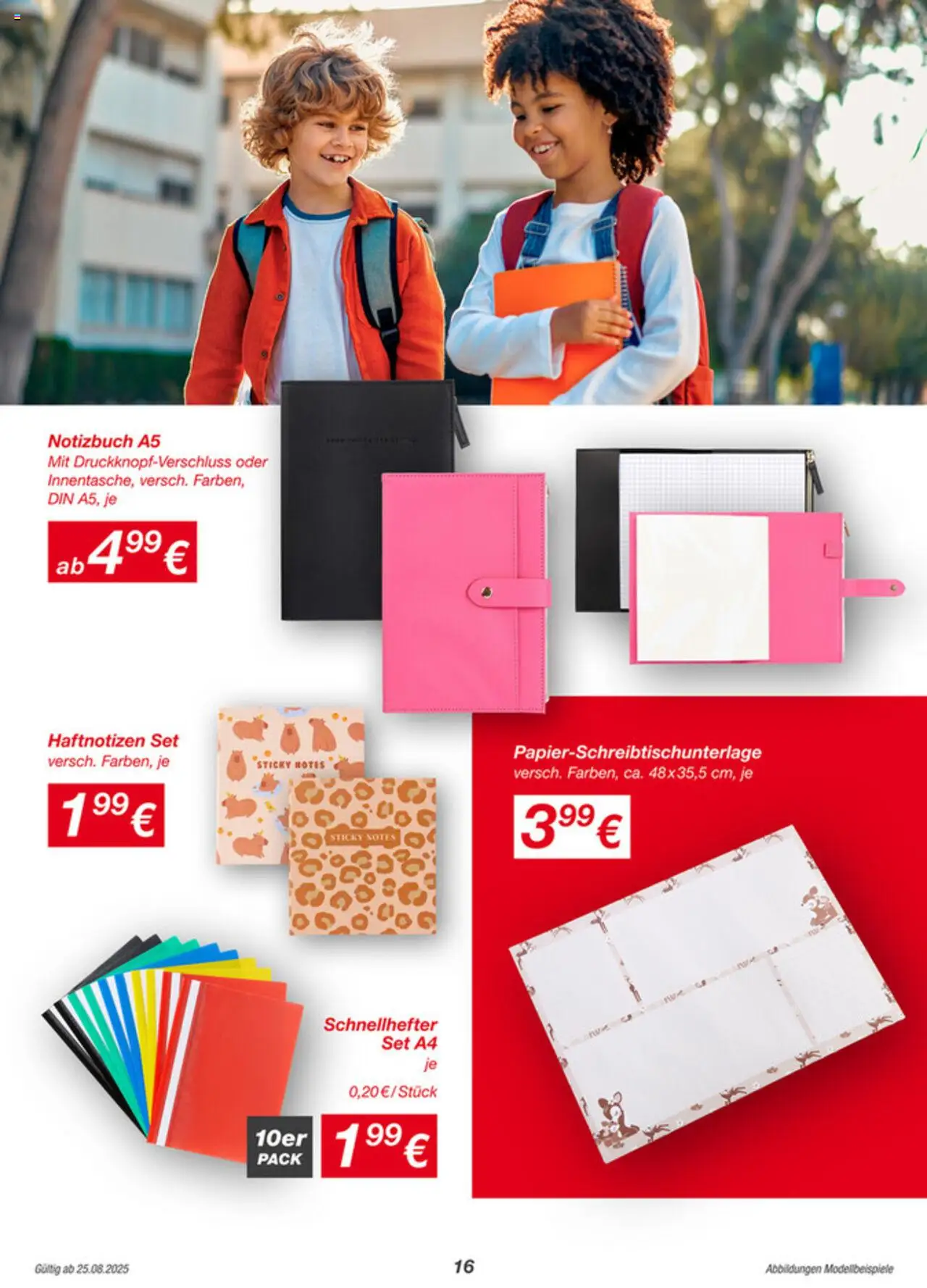 Kik Prospekt aktuell gültig ab 25.08.2025 | Seite: 16 | Produkte: Notizbuch