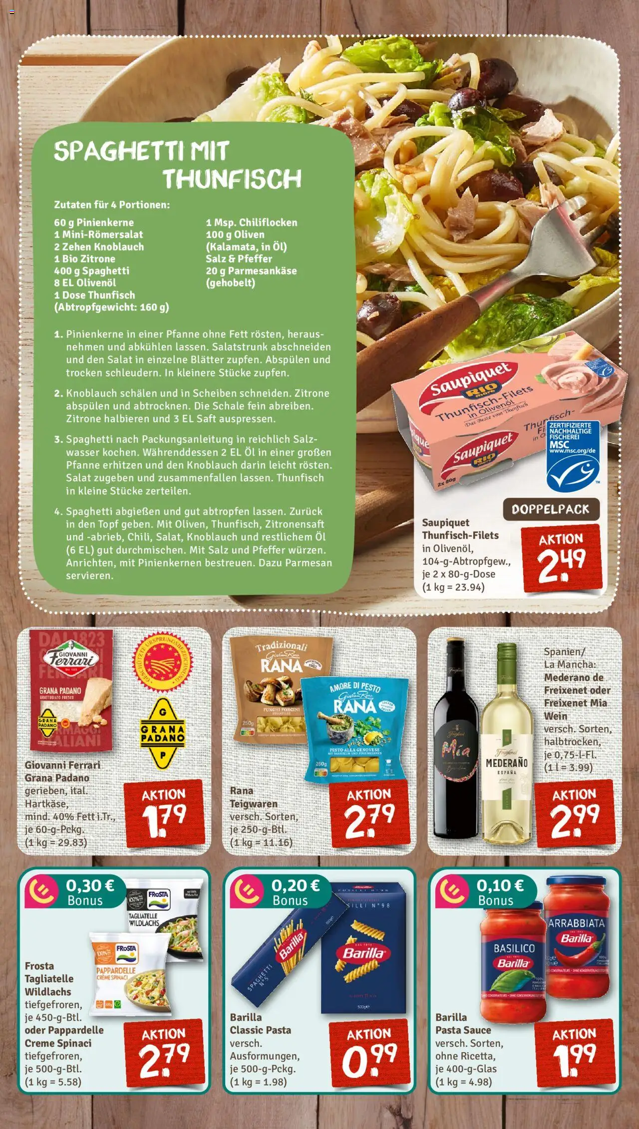 Nahkauf Prospekt - gültig ab dem 11.08.2025 | Seite: 6 | Produkte: Barilla, Zitrone, Knoblauch, Salat