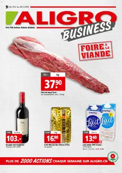 Aligro Aktionen Business Chavannes, Matran, Genève, Sion ab 23.02.2026 gültig