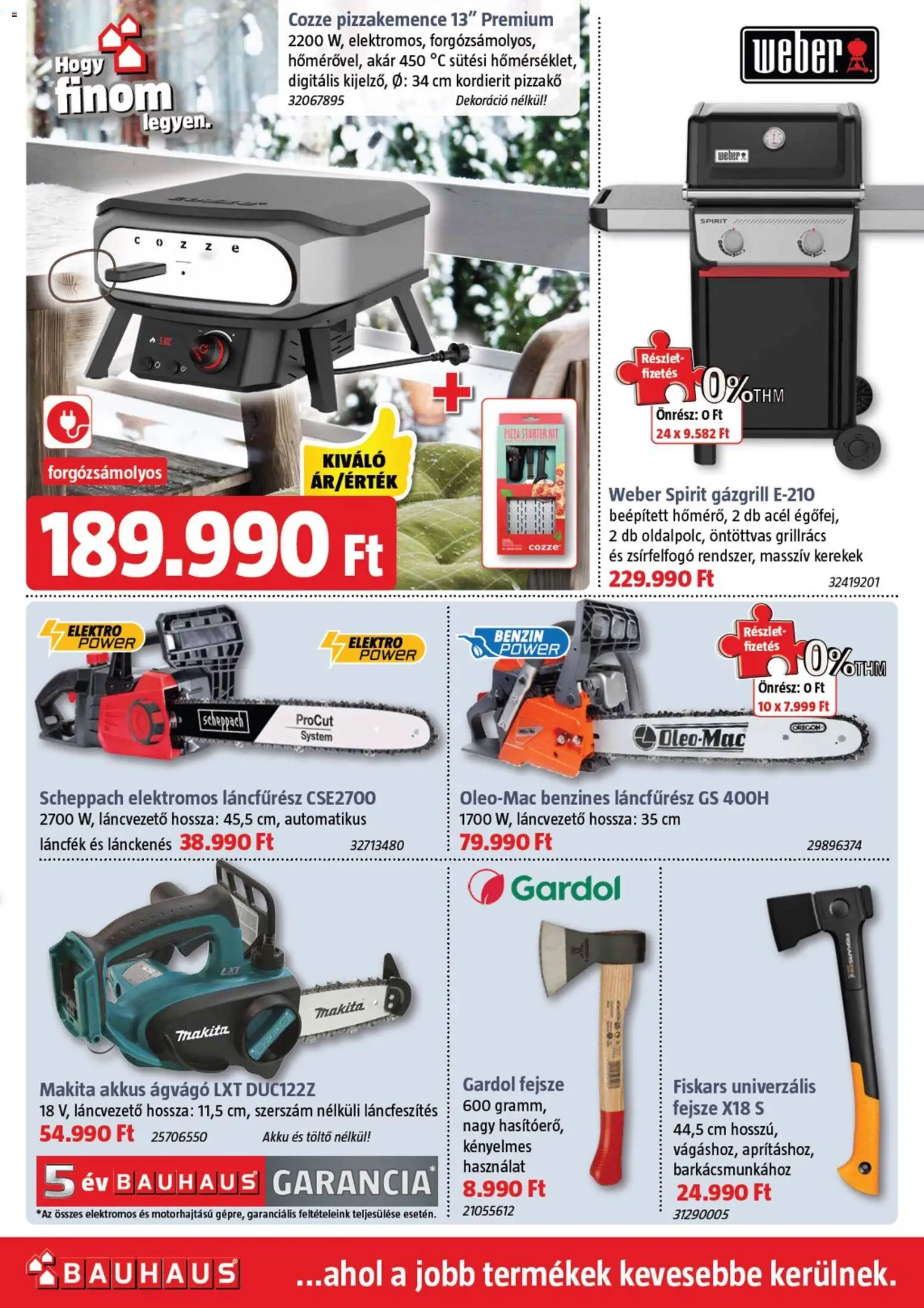 Bauhaus akciós ujság - amely érvényes a következő dátumtól: 04.12.2025 | Oldal: 39