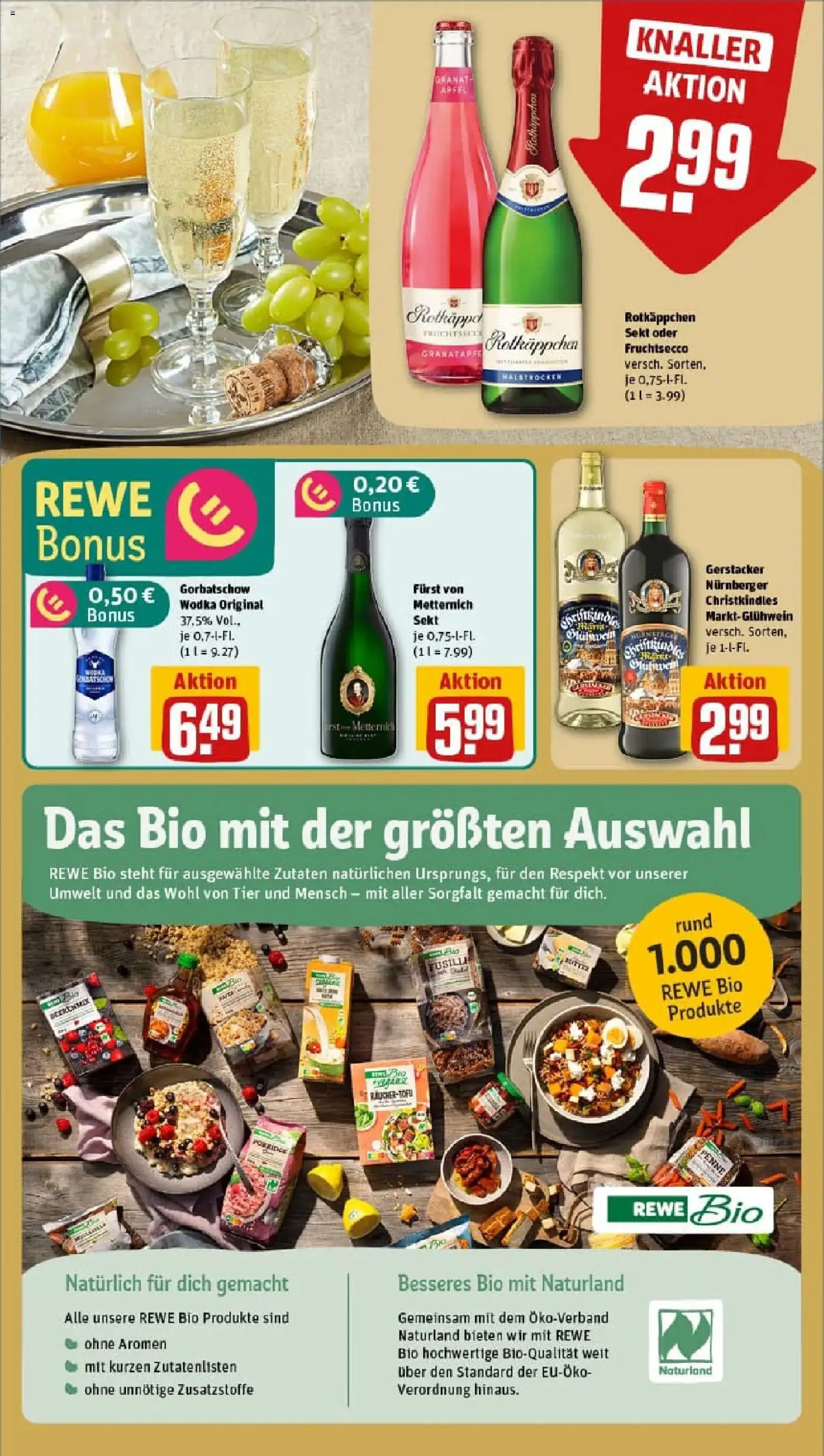 Rewe prospekt Brandenburg	 – gültig ab 17.11.2025 | Seite: 17 | Produkte: Furst von metternich, Sekt, Rotkäppchen, Pasta