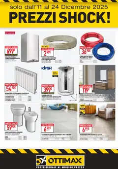 Anteprima del volantino Volantino Ottimax	 valido a partire dal 11.12.2025 | Pagina: 3 | Prodotti: Tubo, Alluminio, WC, Vaso