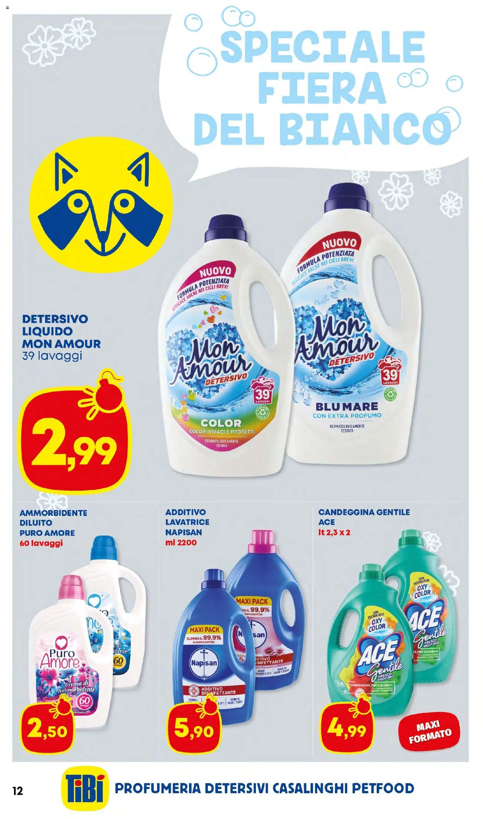 Volantino Panorama del 15.01.2026 | Pagina: 12 | Prodotti: Crema, Ammorbidente, Lavatrice, Profumo