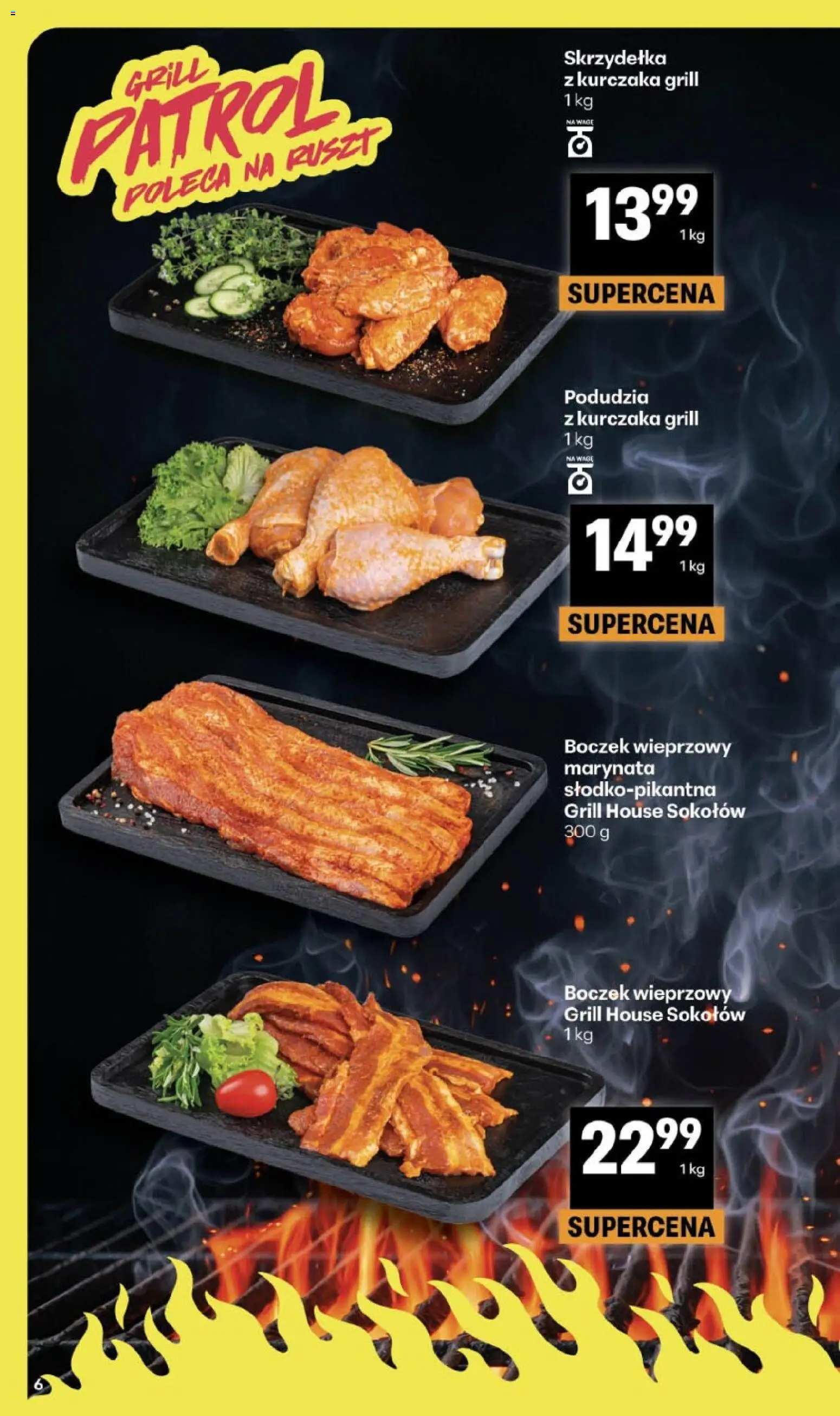 Delikatesy Centrum gazetka od 30.04.2026 | Strona: 6 | Produkty: Boczek wieprzowy, Grill, Boczek