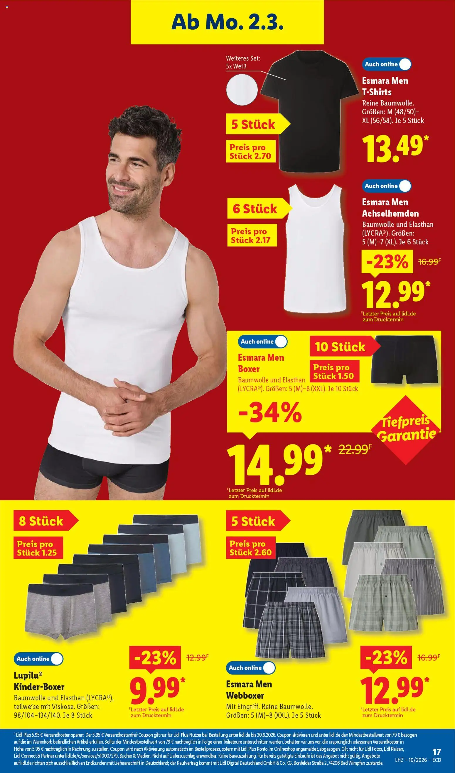 Lidl - Prospekt – gültig ab 02.03.2026 | Seite: 35 | Produkte: Bad, Boxer