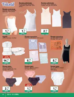 KTC Katalog igračke i tekstil - Pregled kataloga iz trgovine KTC, vrijedi od 22.04.2026 | Stranica: 10