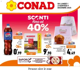 Anteprima del volantino Conad Campania catalogo valido a partire dal 01.12.2025
