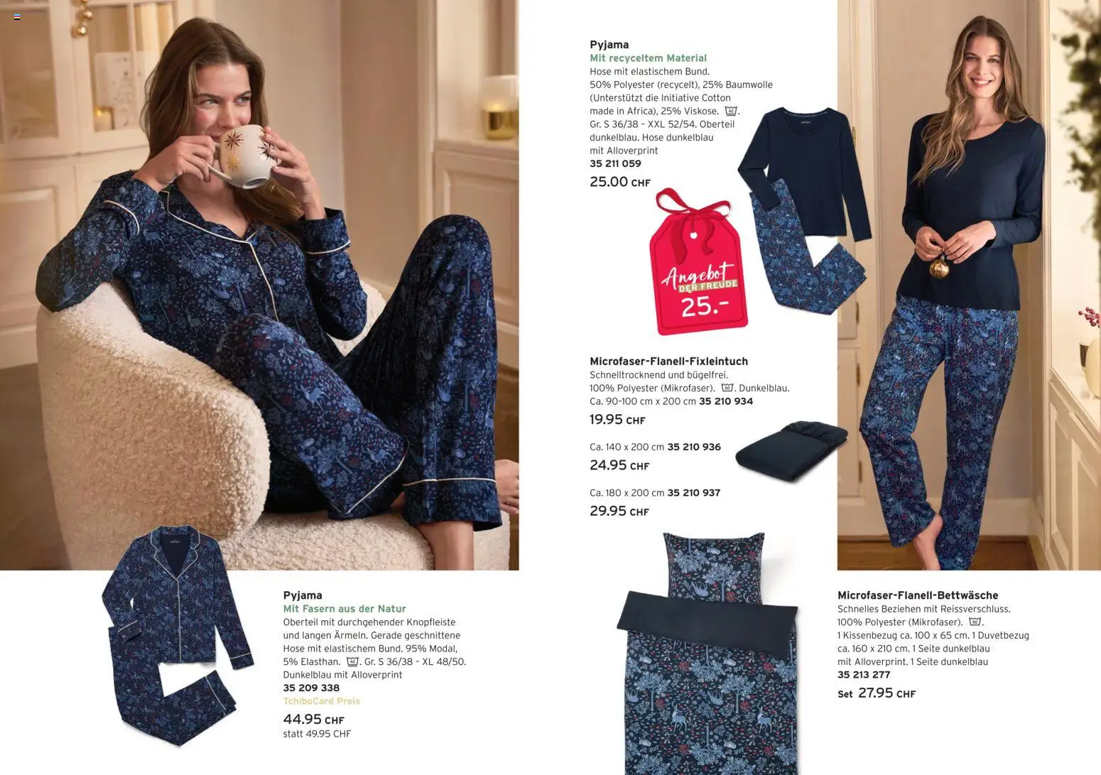 Tchibo Aktionen Kuschelfreude – gültig ab 11.11.2025 | Seite: 11 | Produkte: Hose, Pyjama