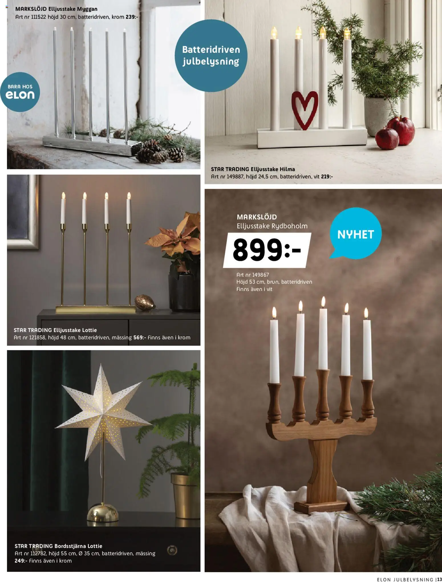 Elon reklamblad aktuell från 31.10.2025 | Sida: 13