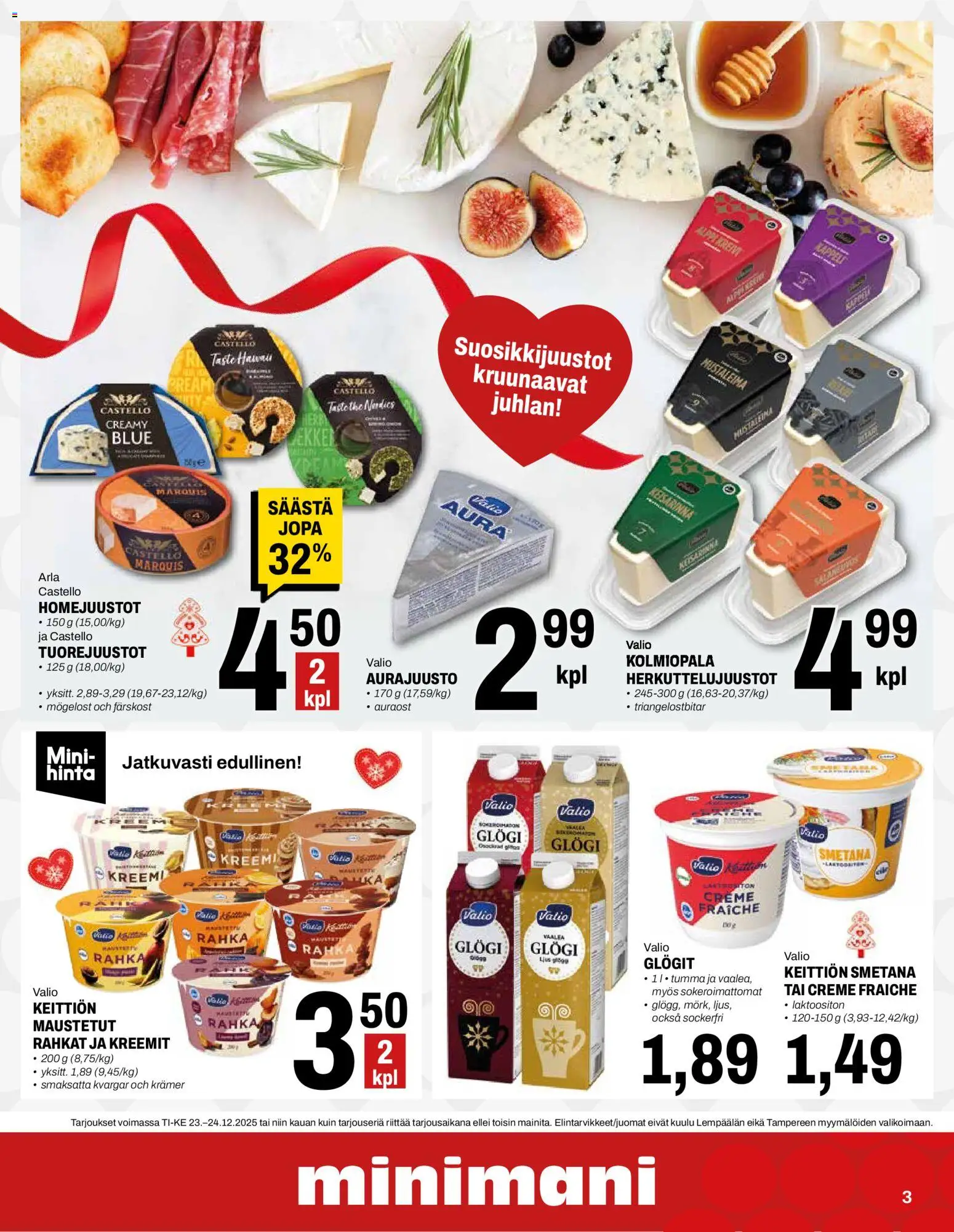 Minimani tarjoukset – voimassa 23.12.2025 alkaen | Sivu: 3