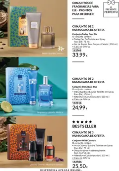 Pré-visualização Catálogo Avon Campanha 4 válido de 01.04.2026 | Página: 197 | Produtos: Aftershave, Eau de toilette, Condicionador, Gel de banho