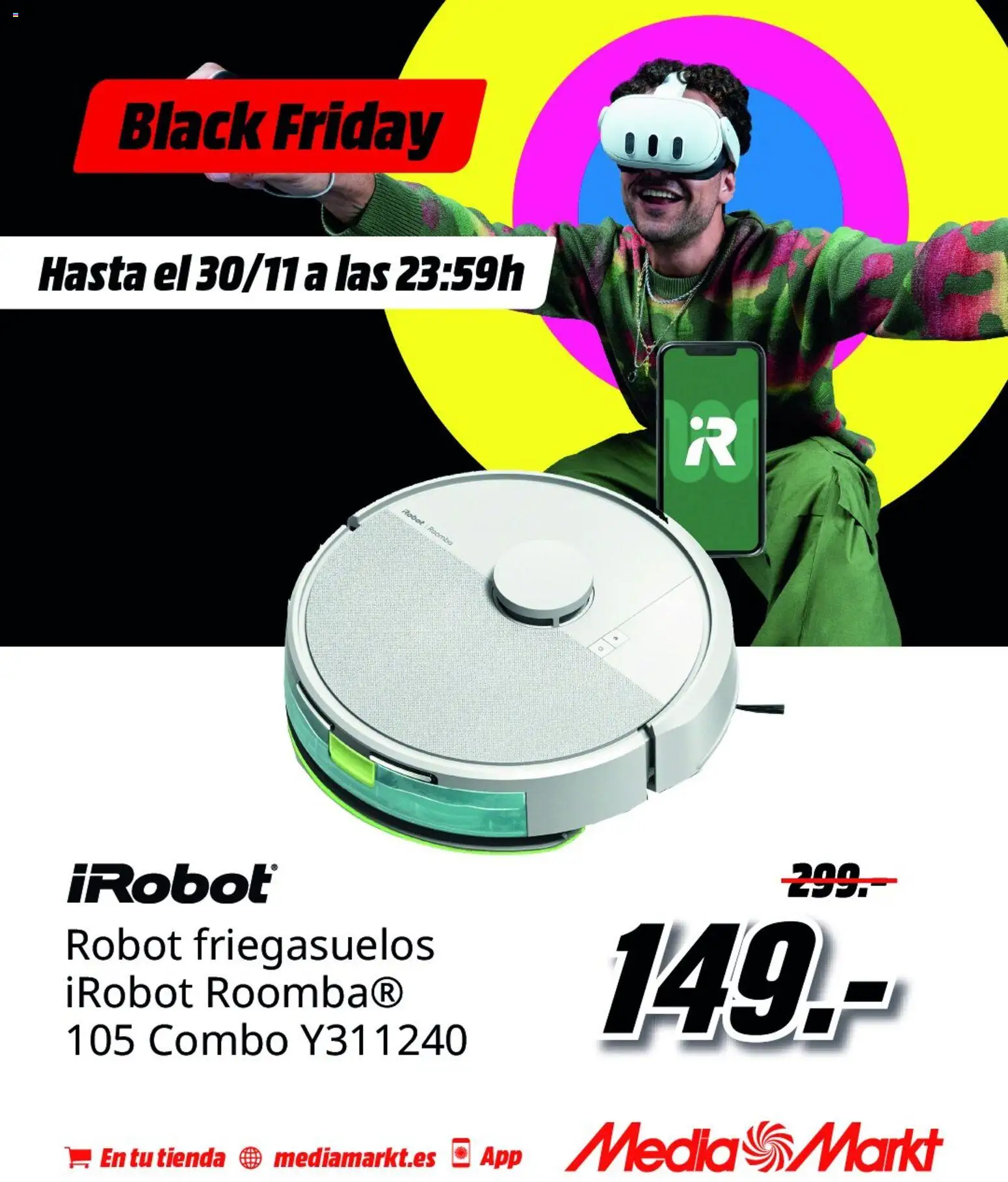 Media Markt Black Friday │ válido desde el 24.11.2025 | Página: 5 | Productos: Robot