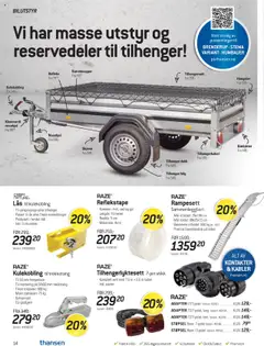  | Side: 14 | Produkter: Støpsel, Pærer, Skjerm, Kabel