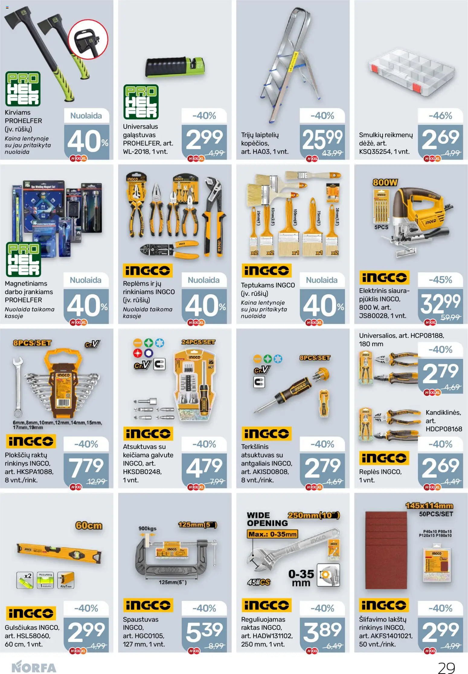 NORFA akcijos nuo 27.11.2025 | Puslapis: 29